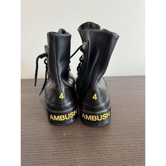 Converse Ambush Pro Leather High Top Triple Black shoes Men’s 4 Women’s 5.5 - Picture 5 of 8